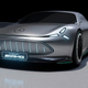 The Vision AMG’s Panamericana grille is a throwback to famous race cars of the past.
